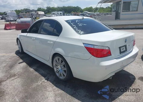 2008 BMW 550I из США, поврежденный, VIN WBANW53538CT53378